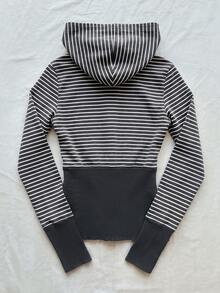 IslaSuriya 數位印花連帽修身女款運動衫 - 彩色 - 查看 2