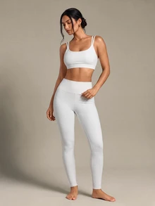 Costa Lumi Women Sports Sets - Beige - View 1