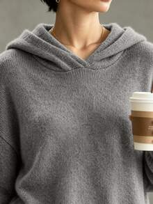 SHEIN Women Sweater Co-Ords - Grey - View 3