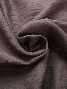 Breezaya Women's Knitted Lace Trim V-Neck Casual French Elegant Versatile Long Sleeve Long Dress For Autumn Vacation Brunch Mauve - Grey - View 7