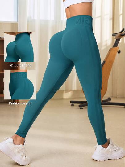 Zovinel Women's Casual Slim Fit High Waist Seamless Sports Leggings