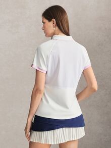 Activina Women's Sports Polo Shirt - White - View 2