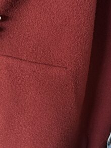 StreetHx Women's Casual Two Pieces Set Thermal Fleece Lined Oversized Zip Up Hoodie Wide Leg Pants Outfits Outdoor Dark Brown Co-Ords Winter Everyday - Brown - View 6