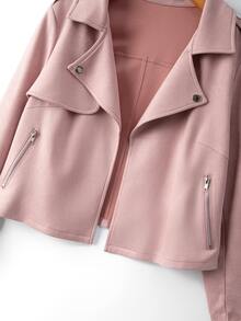 EMERY ROSE Plus Size Jackets Winter - Pink - View 5