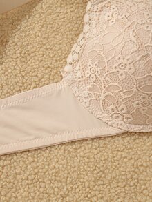 Snug Zone Women's Underwire Sexy Lace Front Closure Push-Up Bra 3 Pieces Set - Multicolor - View 5
