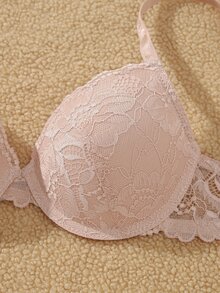 Bare Chapter Women's Underwire Sexy Lace Casual Comfortable Push-Up Bra 3 Pieces Set - Multicolor - View 5