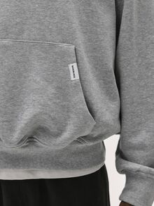 Baseblock Men's Y2K Letter Print Hoodie, Heather Grey Pullover Sweatshirt, Vintage Street Casual Long Sleeve Top, Suitable For Spring/Summer Daily Outings, Concerts And Festivals - Multicolor - View 5