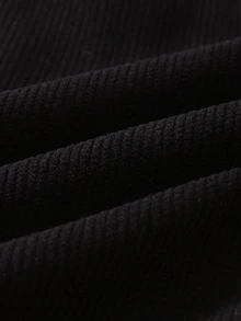 SHEIN Vintaside Kids 3件組男嬰燈芯絨長褲 學院風 灰色黑色 抓絨內裡 羅紋鈕扣口袋 加厚 生日派對 冬季聖誕節假期 婚禮賓客 素色 - 彩色 - 查看 8