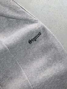 STYNVO 男士休閒百搭抽繩腰口袋運動長褲 - 灰色 - 查看 6