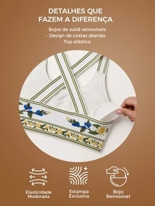 CAJUNI حمالة صدر رياضية كاجوال يومية بطبعة زهور للنساء - متعدد الألوان - مشاهدة 2