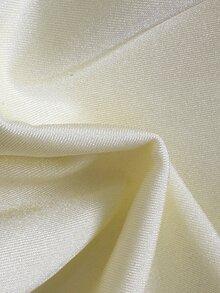 SHEIN Swim 女士串珠装饰露背系带性感比基尼套装，闪亮面料，适合海滩度假 - 白色 - 查看 8