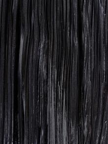 MYSTAURA Women's Solid Color Elastic Waist Pleated Skirt - Black - View 7