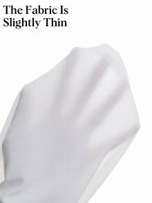 SHEIN Sexy Sleeveless Knitted Crop Top, Fitted Sports Camisole - White - View 12