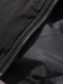 DAZY Young Boy Autumn/Winter Casual Versatile Sleeveless Jacket - Black - View 8