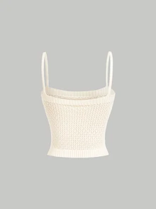 SHEIN MOD 2PCS Women Sweater Co-Ords - Apricot - View 13