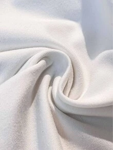 Resyla Women's Solid Color Casual Minimalist All-Match Versatile Tank Top, Suitable For Layering Or Wearing Alone Everyday All White Summer - White - View 5