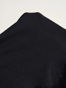 Bohemela Sweatshirt Wanita dengan Patchwork Renda dan Bagian Belakang Berongga, Warna Abu-abu Gelap, Kasual Seksi untuk Musim Panas, untuk Sehari-hari - Hitam - View 11