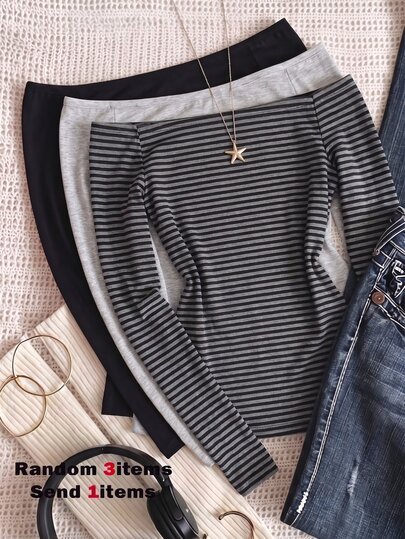 Tricou negru casual de stradă pentru adolescente, cu umerii goi, pentru toamnă, stil Sixth Form School