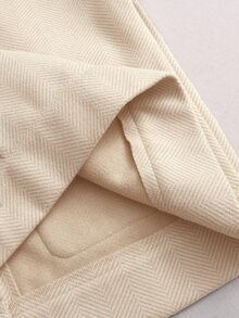 Holdful Holdful 26 Autumn/Winter New Herringbone Jacquard Fashion Versatile Women's Jacket - Apricot - View 7