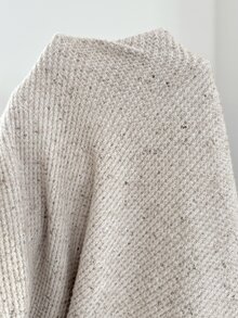 SHEIN طقم كاجوال للحوامل من قطعتين: ملابس علوية بيج بأكمام طويلة & بنطال قابل للتعديل – تتميز البلوزة بأزرار جانبية للرضاعة (خريف/شتاء) - كاكي - مشاهدة 8
