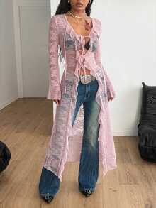 Coolane Women's Fall / All‑Season Rave Outfit - Pink - View 4
