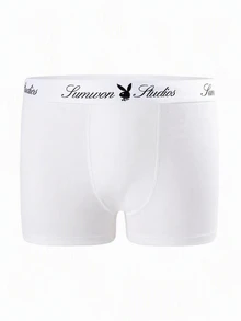 PLAYBOY X SUMWON 2-Pack Boxer Briefs With Spiderweb And Bunny Logo Print Waistband Halloween Gift - Multicolor - View 6