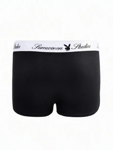 PLAYBOY X SUMWON 2-Pack Boxer Briefs With Spiderweb And Bunny Logo Print Waistband Halloween Gift - Multicolor - View 5