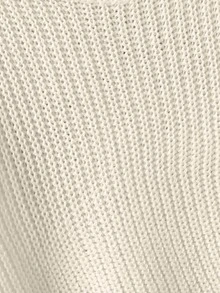 SHEIN Genkimix Kids Tween Girl Casual All-Match Versatile Solid Color Cropped Sweater Autumn Fall Everyday School White Pullover - Apricot - View 4