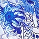 Blue and White