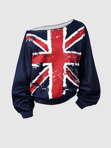SHEIN 2PCS Teen Girls Sweatshirts - Blue - View 4