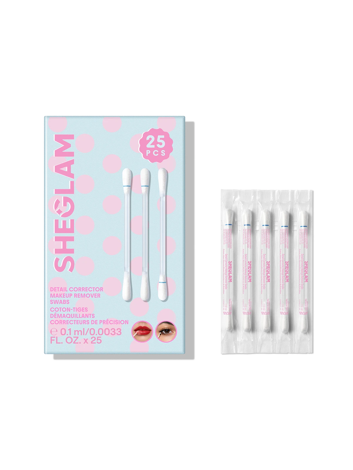 Detail Corrector Makeup Remover Swabs