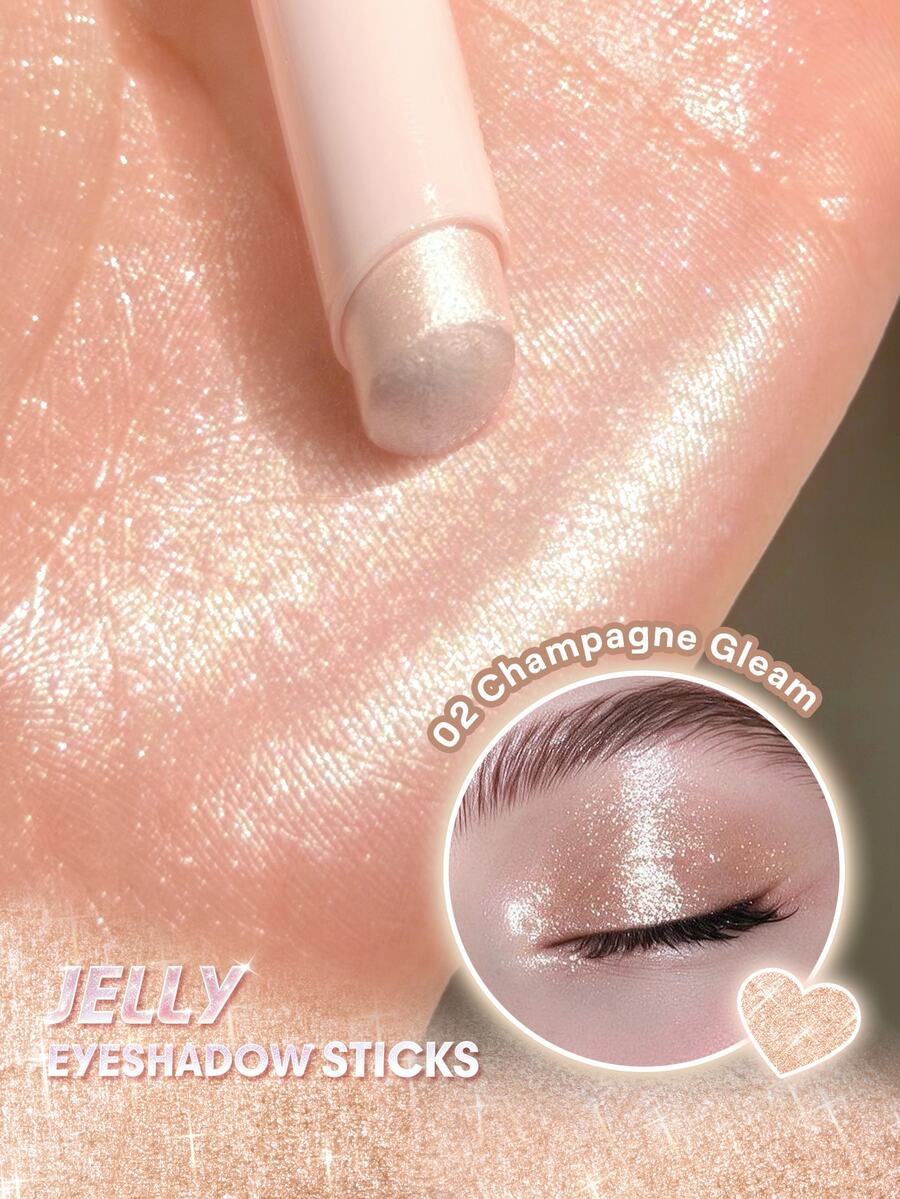 SHEGLAM Crystal Jelly 光澤棒-Champagne Gleam 品牌美妝化妝品 適合女士與女孩 - Champagne Gleam - 查看 1
