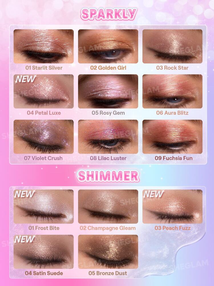 SHEGLAM Crystal Jelly Glaze Stick-Champagne Gleam Brand Beauty Cosmetic Makeup For Women And Girls - Champagne Gleam - View 8