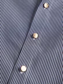 Neovey Men's Striped Shacket, Versatile Long Sleeve Casual Shirt - Multicolor - View 6