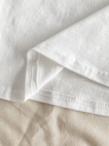 3 Pieces Girls Cotton Camisole Undershirt, Simple Fashion Versatile White, Best Gift For Girls Winter - White - View 8