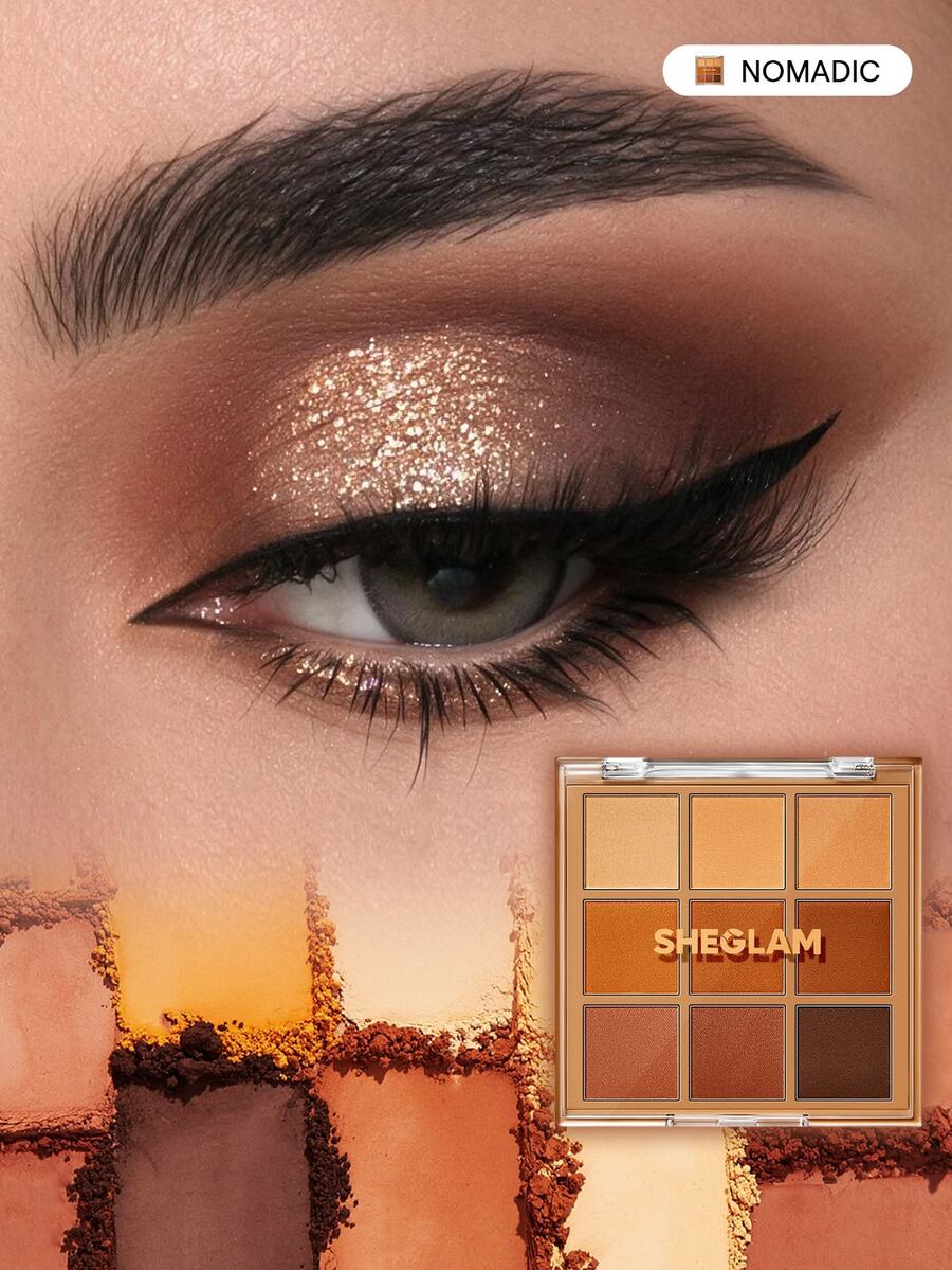 SHEGLAM Nine To Fine 眼影盤-Status Symbol 品牌美妝化妝品 適合女士與女孩 - Status Symbol - 查看 1
