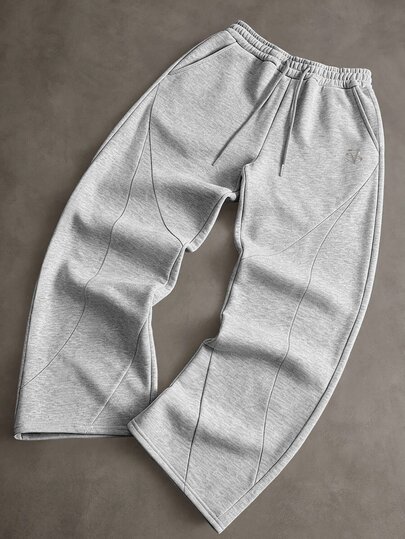 STYNVO Men's Minimalist Drawstring Waist Pocket Loose Sweatpants