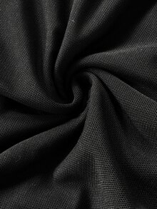 SHEIN High-Stretch Mesh Casual Maternity Dress,Maternity Summer Fashion Mesh Bodycon Dress,Autumn Fall - Black - View 7