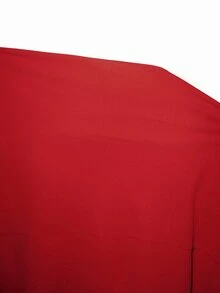 MOTF PREMIUM Party Halter Neck Backless Rhinestone Embellished Fitted Slim Long Dress Autumn/Winter - Red - View 7