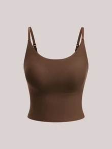 Veilyse 3pcs/Set Women's Breathable Comfortable Padded Camisole Bras, Suitable For Outerwear - Multicolor - View 8