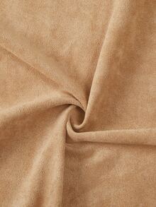 SHEIN Jaket Ringan Wanita untuk Perjalanan Sehari-hari, Warna Beige, Gaya Prancis - Khaki - View 6