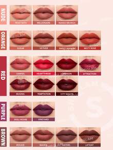 SHEGLAM Matte Allure Liquid Lipstick-Sweet Poison Lip Combo Brand Beauty Cosmetic Makeup For Women And Girls - Sweet Poison - View 5