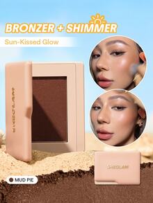 SHEGLAM Dream Touch Bronzer-15 Mud Pie Powder Bronzer Merek Kecantikan Kosmetik Makeup Untuk Wanita Dan Anak Perempuan - Mud Pie - View 1