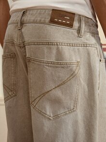SWAVVY Men's Casual Woven Loose Fit Long Pants, Everyday Young Leisure Style - Dusty Pink - View 7