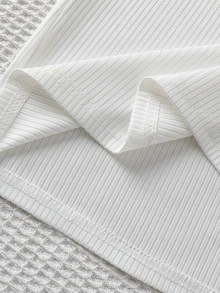 3pcs/Set Boys Casual Round Neck Ribbed Knit Long Sleeve Comfortable Soft Base Layer - Multicolor - View 9