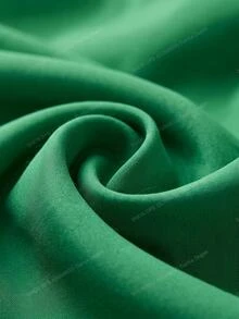 EURMUSE Hooded Zipper Detailed Contrast Rib Cuff Quilted Women's Casual Streetwear Puffer Down Jacket Everyday Going Out Green Autumn Winter - Green - View 7