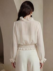 Anewsta Women Tops - Beige - View 2