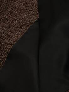 Aveloria Modichic Jaket Wanita Lengan Panjang Berkerah Bulat dengan Hiasan Kancing, Gaya Vintage Prancis, Elegan, Serbaguna, Cocok untuk Kantor, Warna Cokelat Kopi, dan Musim Gugur. - MultiWarna - View 8