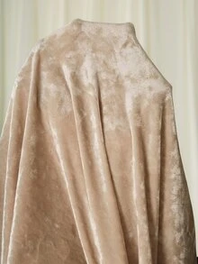 MaterniChic Gaun Hamil Elegan, Pas Badan, Lengan Panjang Warna Khaki, Menampilkan Garis Leher Persegi dan Detail Pinggang Samping Berkerut; Cocok untuk Musim Gugur dan Musim Dingin. - Khaki - View 9