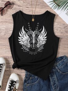 INAWLY Women Tank Tops & Camis - Black - View 8